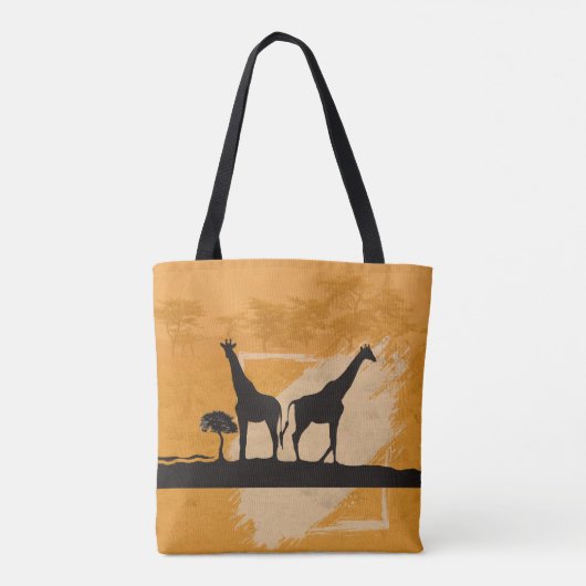 Afrikanischer Geist Tasche (Rückseite)