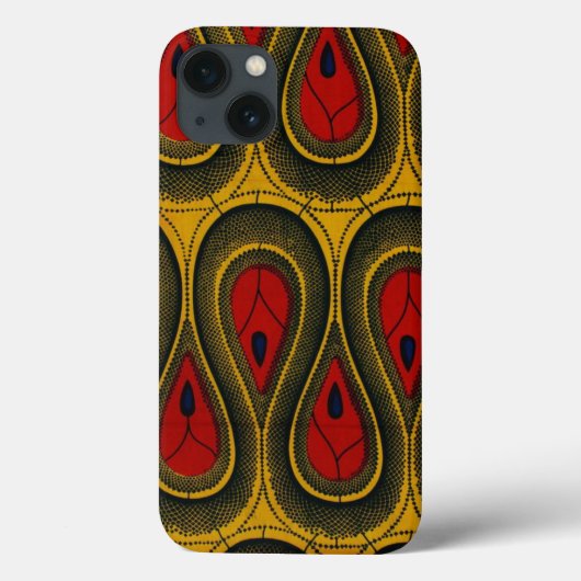 Afrikanischer Gewebe Iphone Fall Case-Mate iPhone Hülle (Rückseite)