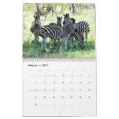 Afrikanischer Gewohnheits-Kalender der Kalender (Feb 2027)