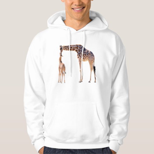 Afrikanischer Giraffen Hoodie (Vorderseite)