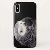 Afrikanischer Grau Case-Mate iPhone Hülle (Rückseite)