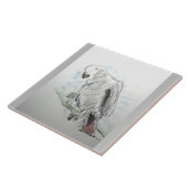 Afrikanischer Grau Fliese (Seite)