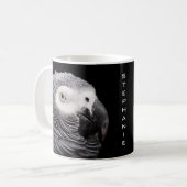 Afrikanischer Grau Kaffeetasse (Vorderseite Links)