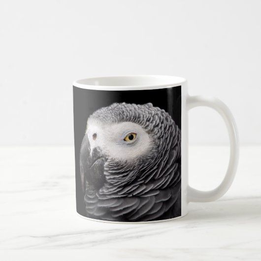 Afrikanischer Grau Kaffeetasse (Rechts)