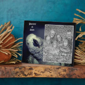 Afrikanischer Grau Papagei - Ihr eigenes Foto Fotoplatte (Seite)