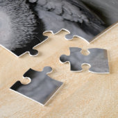 Afrikanischer Grauer Papagei Albern Bird Puzzle (Seite)