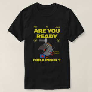 Afrikanischer grauer Papagei Sind Sie bereit? T-Shirt