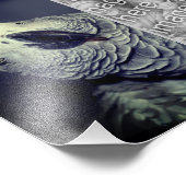 Afrikanischer Grauer Papageienrahmen kreieren Ihre Fotodruck (Ecke)