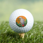 Afrikanischer Graupapagei Golfball (Insitu T-Shirt)