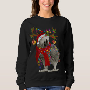 Afrikanischer Graupapagei Gorgeous Reindeer Christ Sweatshirt