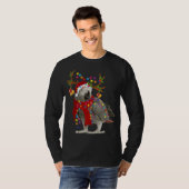 Afrikanischer Graupapagei Gorgeous Reindeer Christ T-Shirt (Vorne ganz)