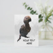 Afrikanischer Graupapagei, Postcross Postcard Postkarte (Stehend Vorderseite)