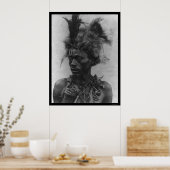 Afrikanischer Hexendoktor 1920 Poster (Küche)