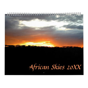 Afrikanischer Himmel Kalender