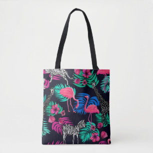 afrikanischer Hintergrund, Giraffe, Leopard, Anseh Tasche