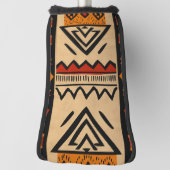 Afrikanischer Hintergrund in warmen Farben Golf Headcover (Rotieren 90)