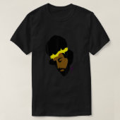 Afrikanischer Jesus Black Jesus Art T-Shirt (Design vorne)