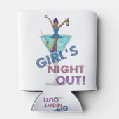 Afrikanischer Junggeselinnen-Abschied Dosenkühler (Rückseite)