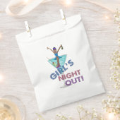 Afrikanischer Junggeselinnen-Abschied Geschenktütchen (Ausgeschnitten)