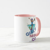 Afrikanischer Junggeselinnen-Abschied Tasse (VorderseiteRechts)