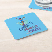 Afrikanischer Junggeselinnen-Abschied Untersetzer (angewinkelt)