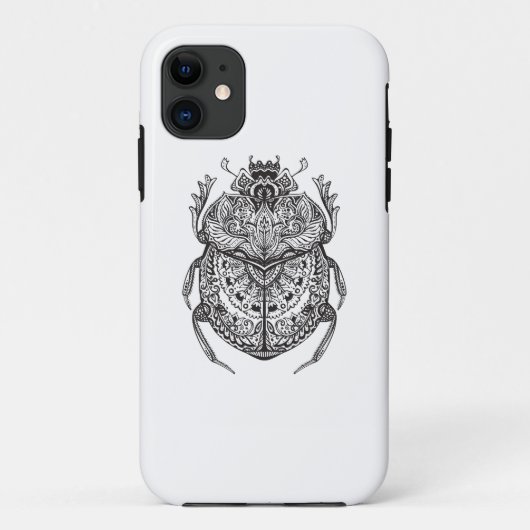 Afrikanischer Käfer Zendoodle Case-Mate iPhone Hülle (Rückseite)