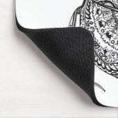 Afrikanischer Käfer Zendoodle Mousepad (Ecke)