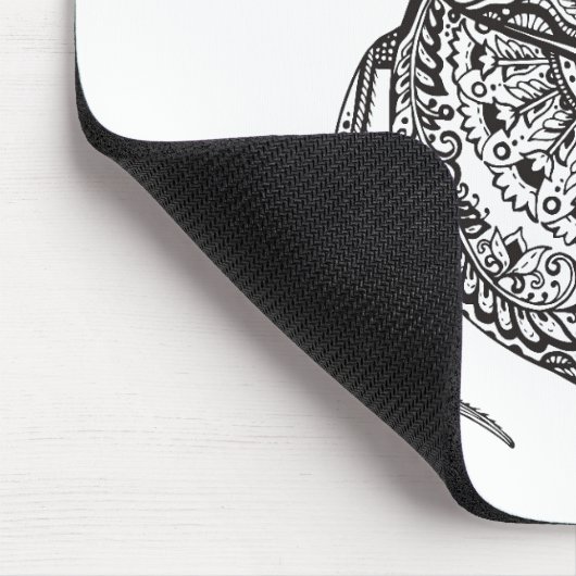 Afrikanischer Käfer Zendoodle Mousepad (Ecke)