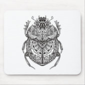 Afrikanischer Käfer Zendoodle Mousepad (Vorne)