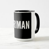 Afrikanischer Kaffee / Teecup Tasse (VorderseiteRechts)