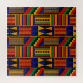 Afrikanischer Kente-Stoff Puzzle (Horizontal)