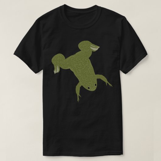 Afrikanischer Klawe Frog Xenopus laevis T-Shirt (Design vorne)