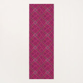 afrikanischer Kleiderstil | Zweiseitiges Design Yogamatte (Rückseite)