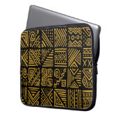 Afrikanischer Konflikt: ethnischer Stammeskrieg na Laptopschutzhülle (Vorderseite Links)