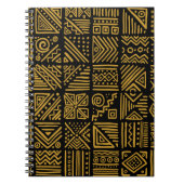 Afrikanischer Konflikt: ethnischer Stammeskrieg na Notizblock (Vorderseite)