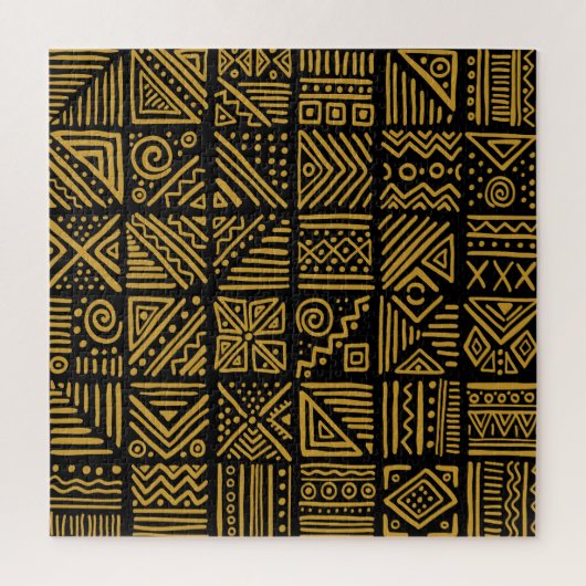 Afrikanischer Konflikt: ethnischer Stammeskrieg na Puzzle (Vertikal)