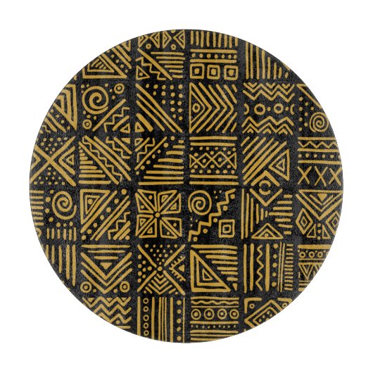 Afrikanischer Konflikt: ethnischer Stammeskrieg na Schneidebrett (Vorderseite)