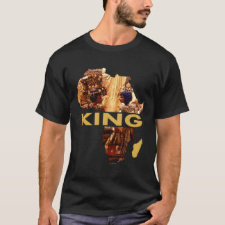 Afrikanischer König Männer Ägyptische Kleidung Kun T-Shirt