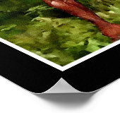 Afrikanischer König Poster (Ecke)