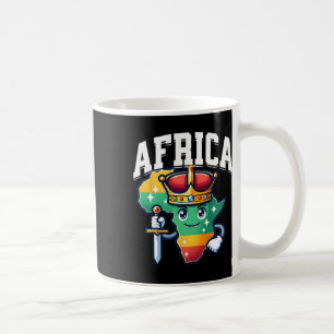 Afrikanischer Königin König Vorfahren Black Histor Kaffeetasse