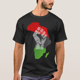 Afrikanischer Kontinent - Junge Anzen unter der Fl T-Shirt