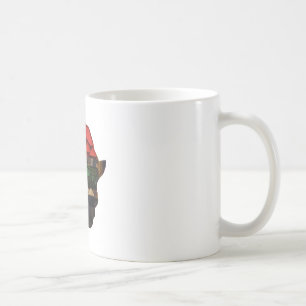 Afrikanischer Kontinent Kaffeetasse