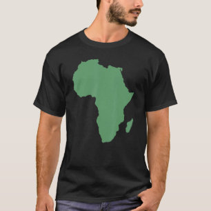 Afrikanischer Kontinent & Karte Afrika Kleidung fü T-Shirt