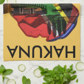 Afrikanischer Kontinent - Kundenspezifische Produk Handtuch (Gefaltet)