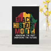 Afrikanischer Kontinent mit schwarzer Geschichte Karte (Gelbe Blume)