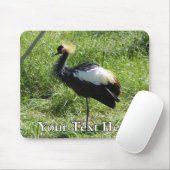 Afrikanischer Kran Mousepad (Mit Mouse)