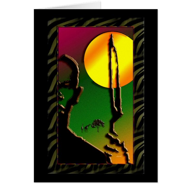 Afrikanischer Krieger (Vorne)