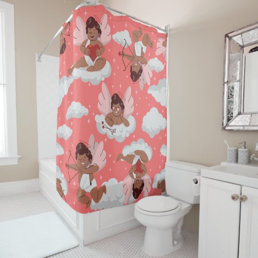 Afrikanischer Kuchen Duschvorhang (Beispiel)