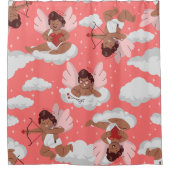 Afrikanischer Kuchen Duschvorhang (Vorderseite)