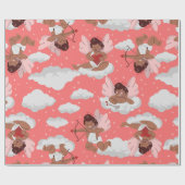 Afrikanischer Kuchen Geschenkpapier (Flach)